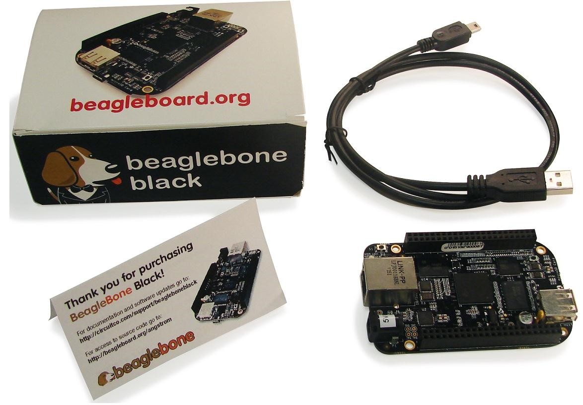 BeagleBone Black in the box.